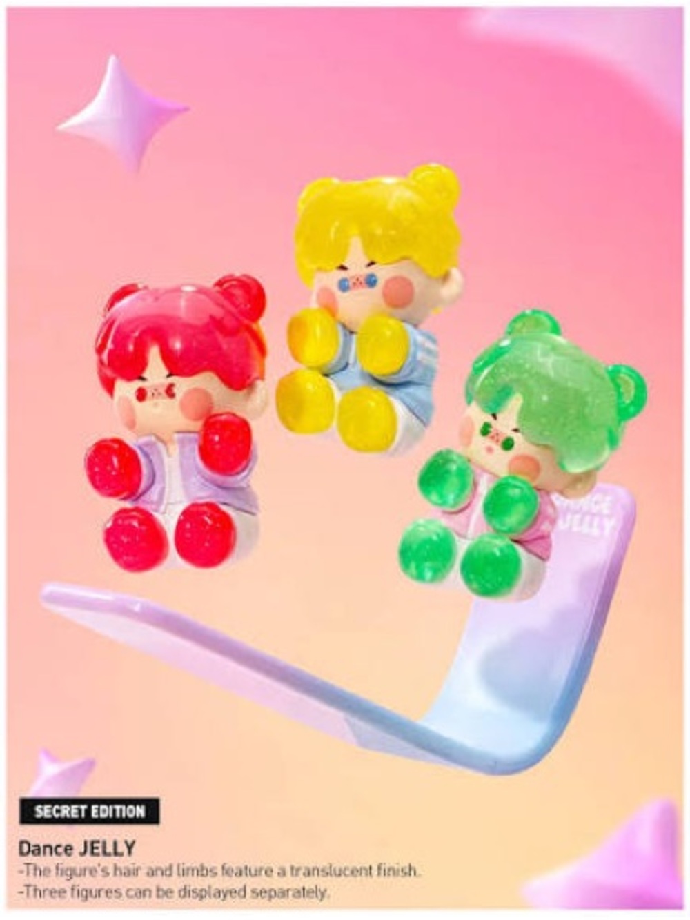 SECRET Popmart Pino Jelly Star Project“Dance Jelly” confirmed